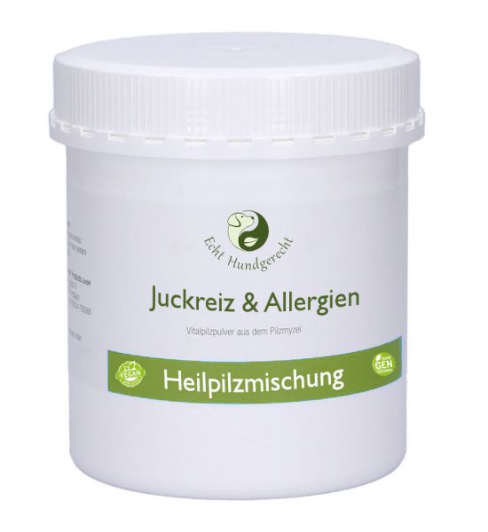 Heilpilze für Hunde mit Juckreiz und Hautproblemen