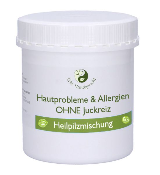 Heilpilze für Milben und Hautprobleme beim Hund ohne Juckreiz