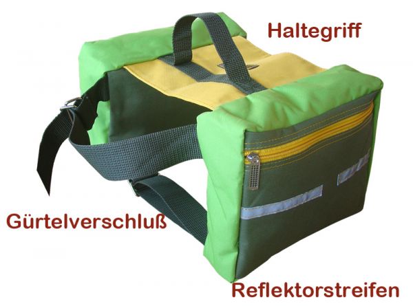 Hunderucksack M für mittelgroße Hunde