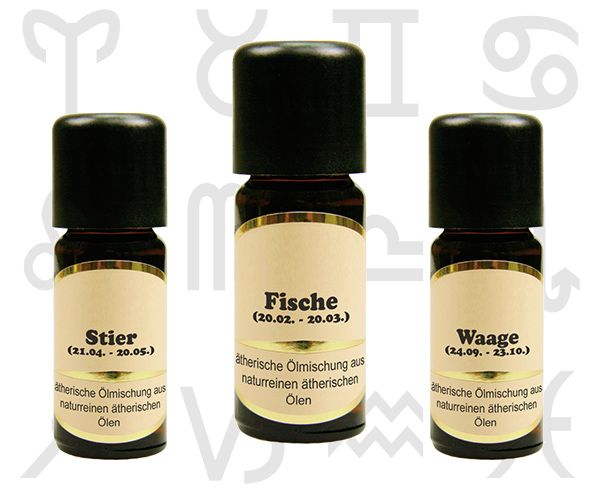 Sternzeichen-Öle
